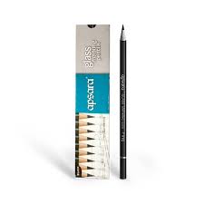Apsara Glass Marking Black Pencils, Wax Based Smooth Lead, Best Writes on Leather, Glass, Metal, Optical Lenses, Vinyl, Cellophane, Soft Quality Wood, Pencils for Clean & Clear Markings set of 10 (Pack of 1)